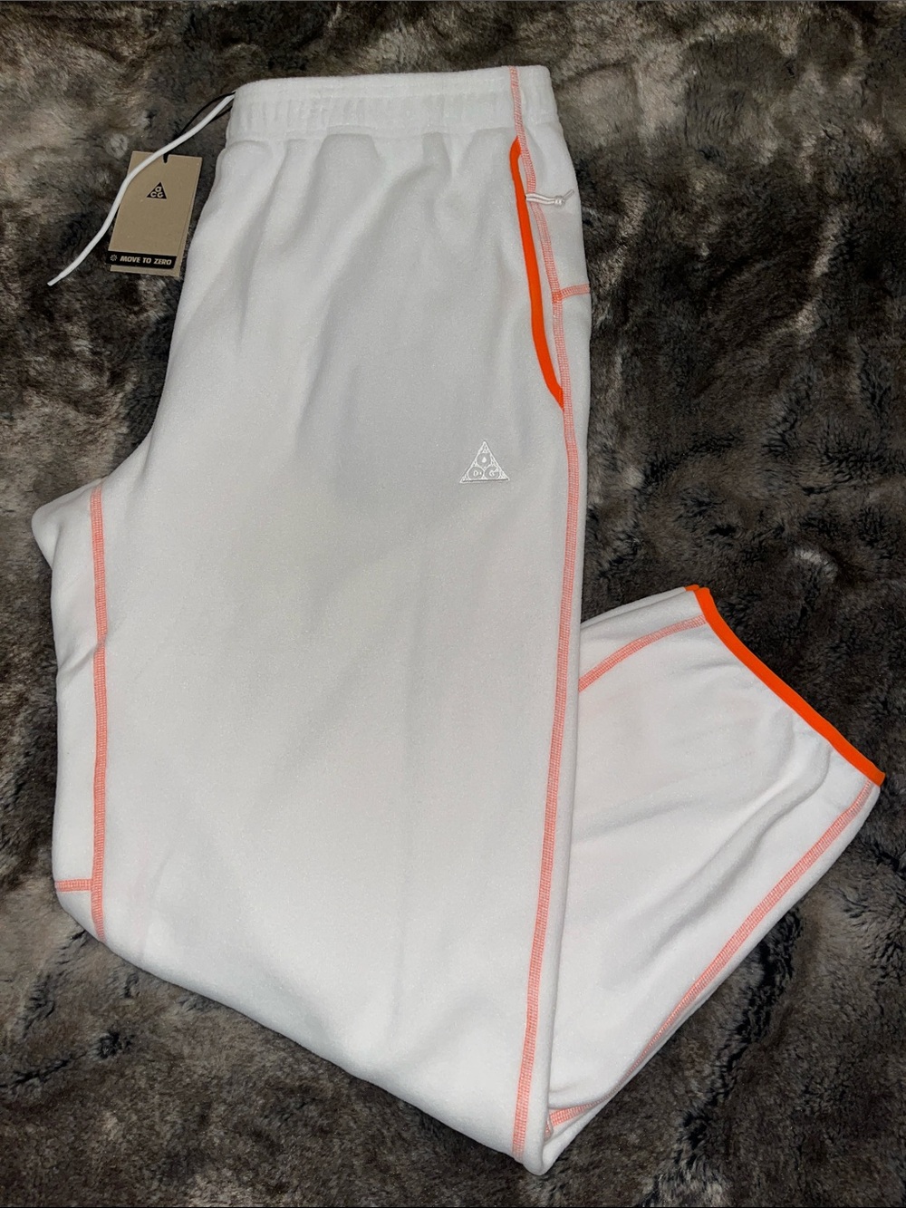 Nike ACG Wolf Tree Pants Womens XL  Polartec Fleece Layer 2 Pants HJ0241 $125